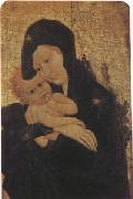 school of Dijon Virgin and Child  (mk05) oil painting artist